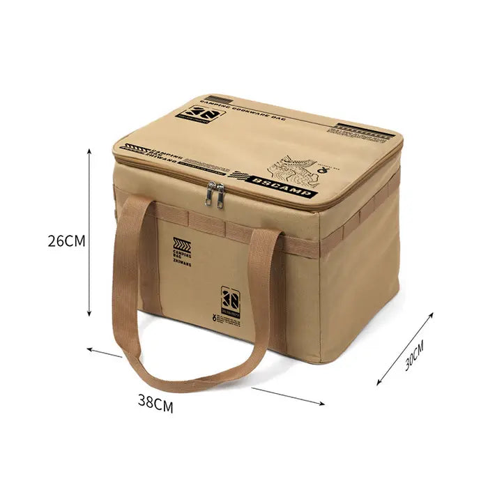Foldable outdoor storage bag Large capacity, waterproof, portable, suitable for camping and picnics