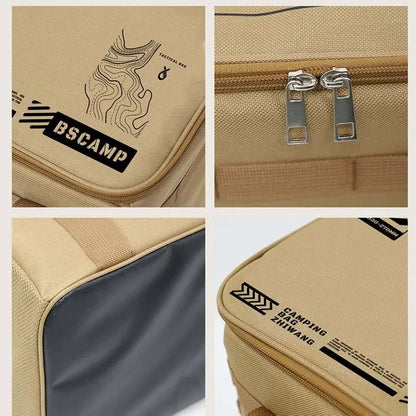 Foldable outdoor storage bag Large capacity, waterproof, portable, suitable for camping and picnics