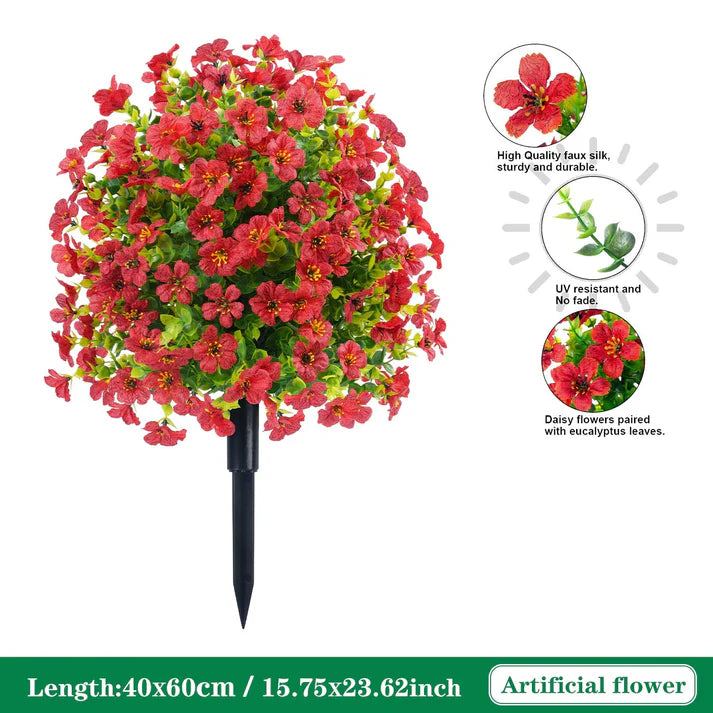 UV-Resistant Artificial Cedar Ball Tree