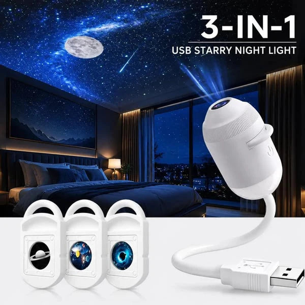 ✨ Plug-and-Play HD Star Projector🌌✨