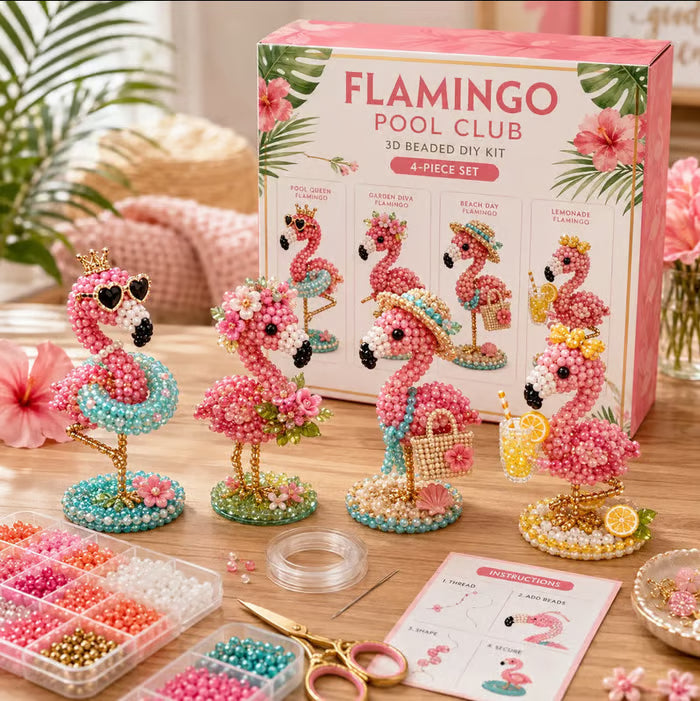 🧵✨ Creative Beaded Mini World 3D DIY Kit Collection
