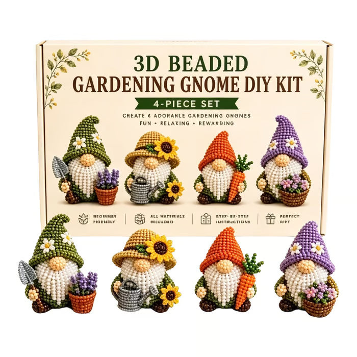 🧵✨ Creative Beaded Mini World 3D DIY Kit Collection