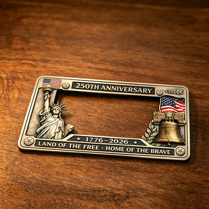 🔥🇺🇸 250th Anniversary Commemorative License Plate Frame🗽