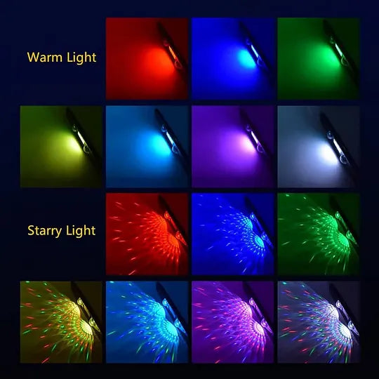🚗Car RGB Wireless Ambient Light