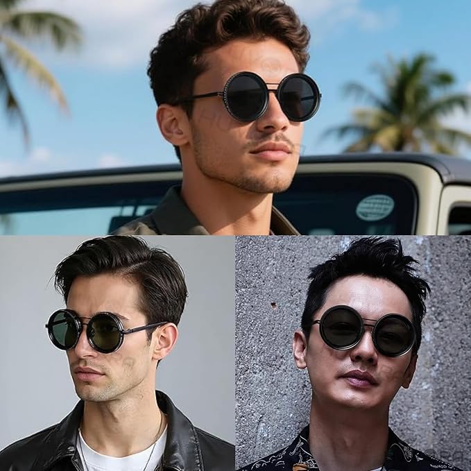 11-Level Adjustable Tint Polarized Sunglasses – UV400 Protection for Driving & Outdoor Activities