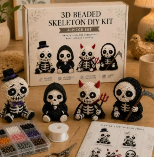 🧵✨ Creative Beaded Mini World 3D DIY Kit Collection