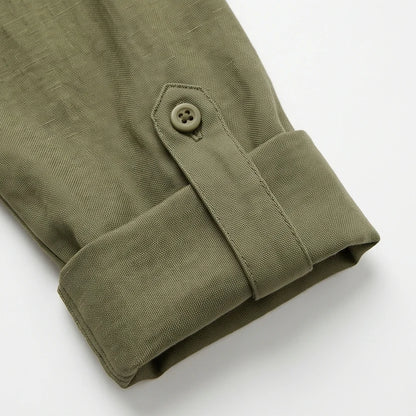 Women's Effortless Maxi Shirt Dress with Pockets