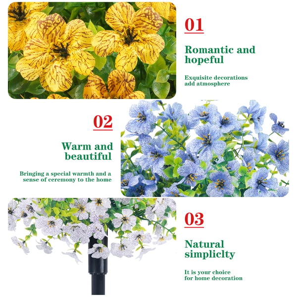 🌱Outdoor/Indoor UV Resistant & Waterproof Artificial Flower Decor