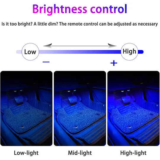🚗Car RGB Wireless Ambient Light