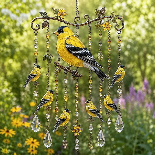 🔥 🐦🎐Graceful Hummingbird Wind Chime